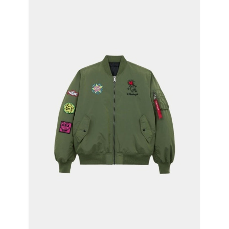 Alpha Industries - Mens Keith Haring X Alpha Ma-1 All Reversible