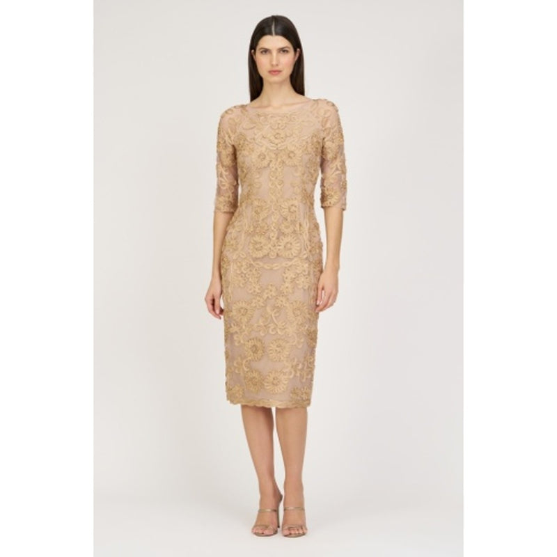 JS Collections - Womens Mandy Soutache Cocktail Dress