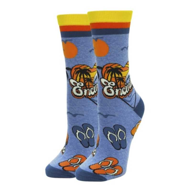 Oooh Yeah - Womens Encinitas- Womens Crew Sock