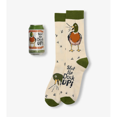 Little Blue House - Unisex Shut the Duck Up Beer Can Sock