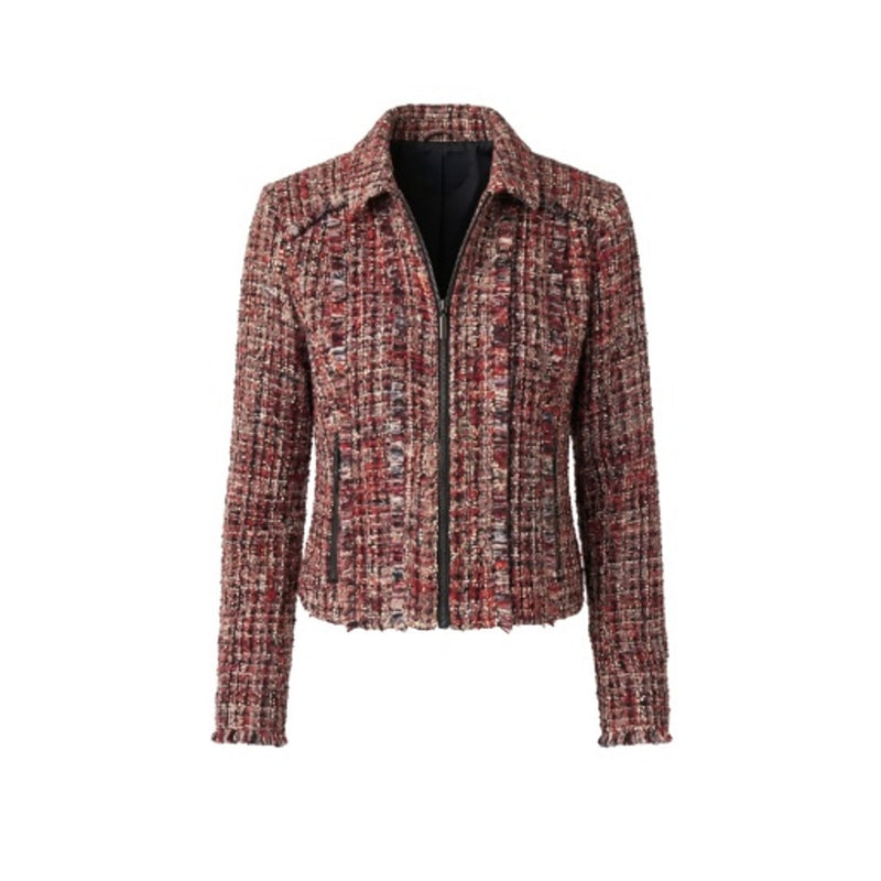 Liverpool Los Angeles - Womens Zip Jacket with Fringe