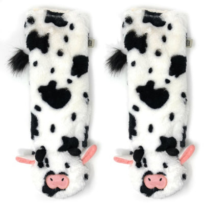Oooh Yeah - Womens Sherpa Sock-Moo Moo