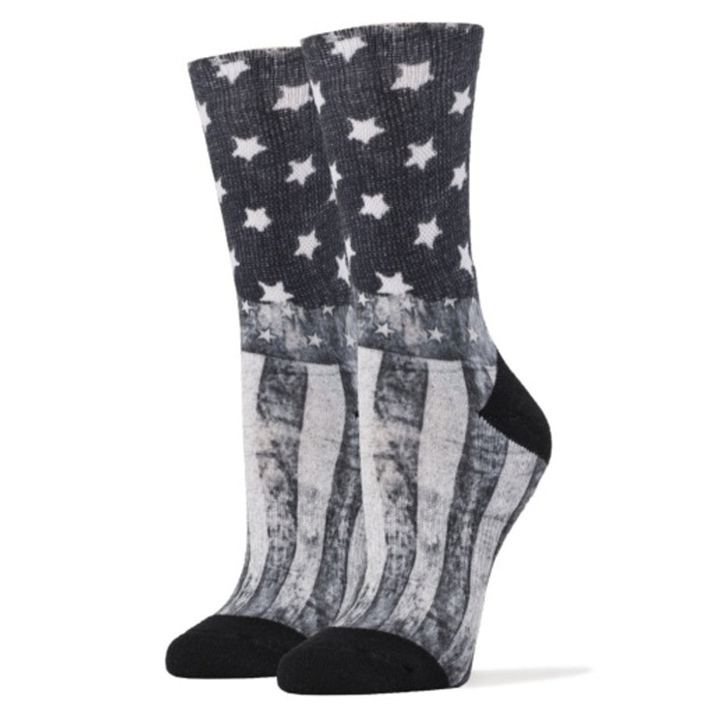 Oooh Yeah - Womens 360 Printed Crew Midnight Rider