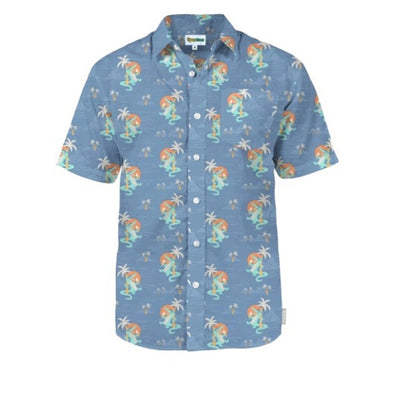 Tipsy Elves - Mens Gator Flavor Hawaiian Shirt