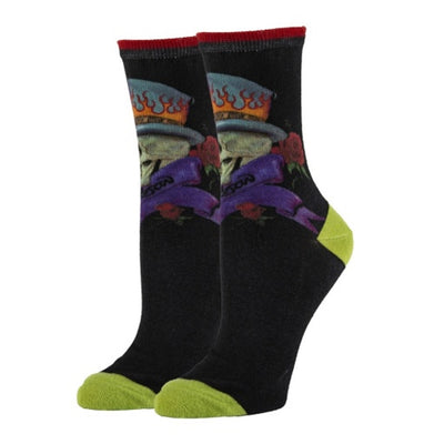 Oooh Yeah - Womens Crew Socks-Poison