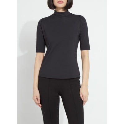 Lysse - Womens Clara Mockneck Elbow Sleeve Top
