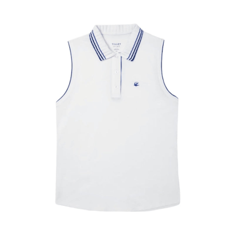 Tilley - Womens Supima Pique Sleeveless Polo