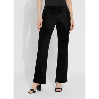 Lysse - Womens Metallic Foil Velvet Pant