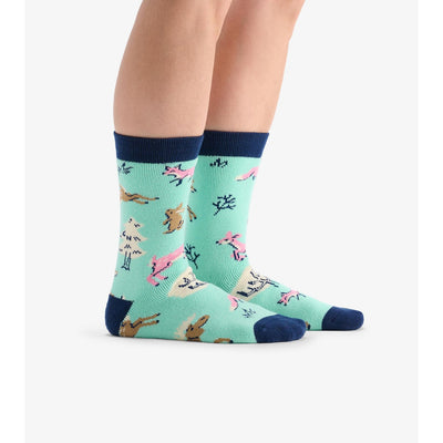 Little Blue House - Unisex Forest Creatures Cozy Socks