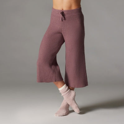 Thirty Three Threads - Unisex Alpine Knit Pant Rose