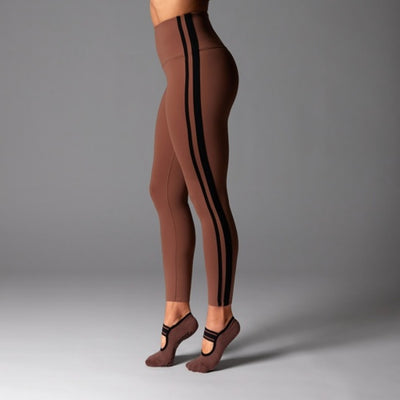 Thirty Three Threads - Unisex Hw 7/8 Stripe Tight Clove Ebony