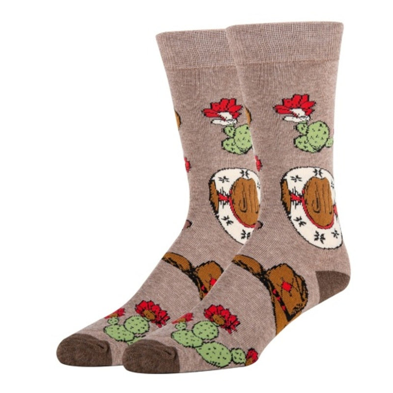 Oooh Yeah - Mens Sombrero Novelty Men's Crew Socks