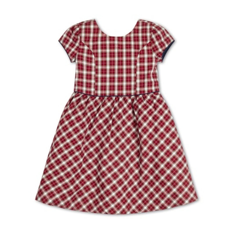 Hope & Henry - Girls Short Sleeve Organic Schoolgirl Dress