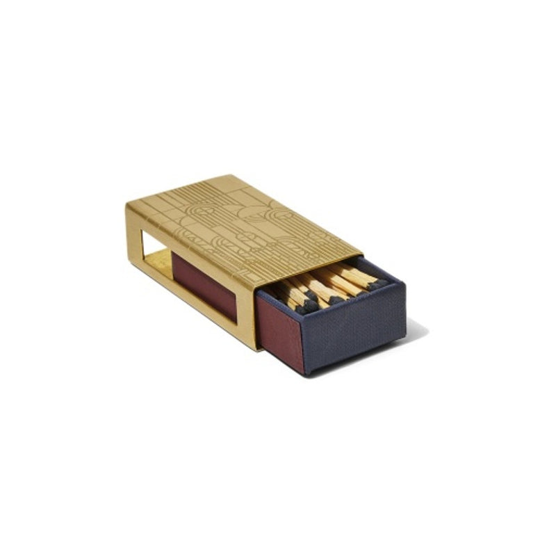 Skeem - Unisex Frank Lloyd Wright Saguaro Forms Brass Matchbox