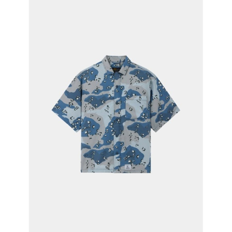 Alpha Industries - Mens Camp Ss Relaxed Fit Shirt (Camo)