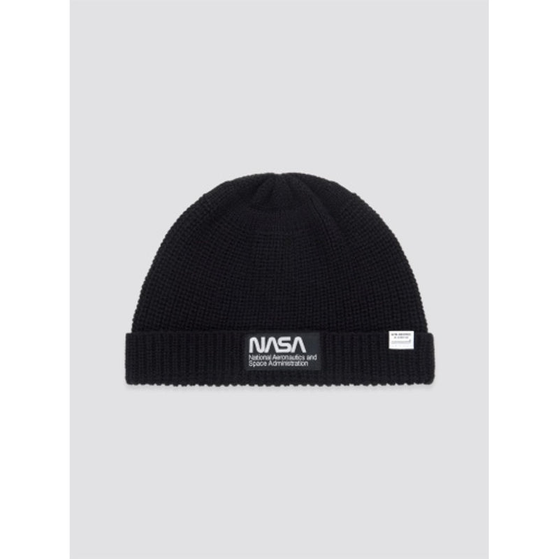 Alpha Industries - Mens Nasa Patch Watch Beanie