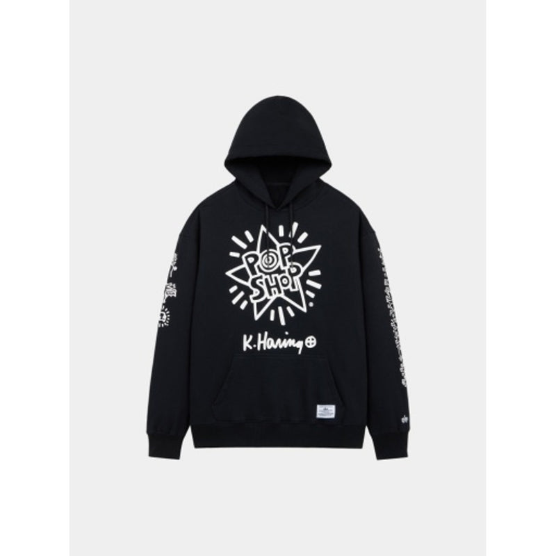 Alpha Industries - Mens Keith Haring X Alpha New York Graphic Hoodie