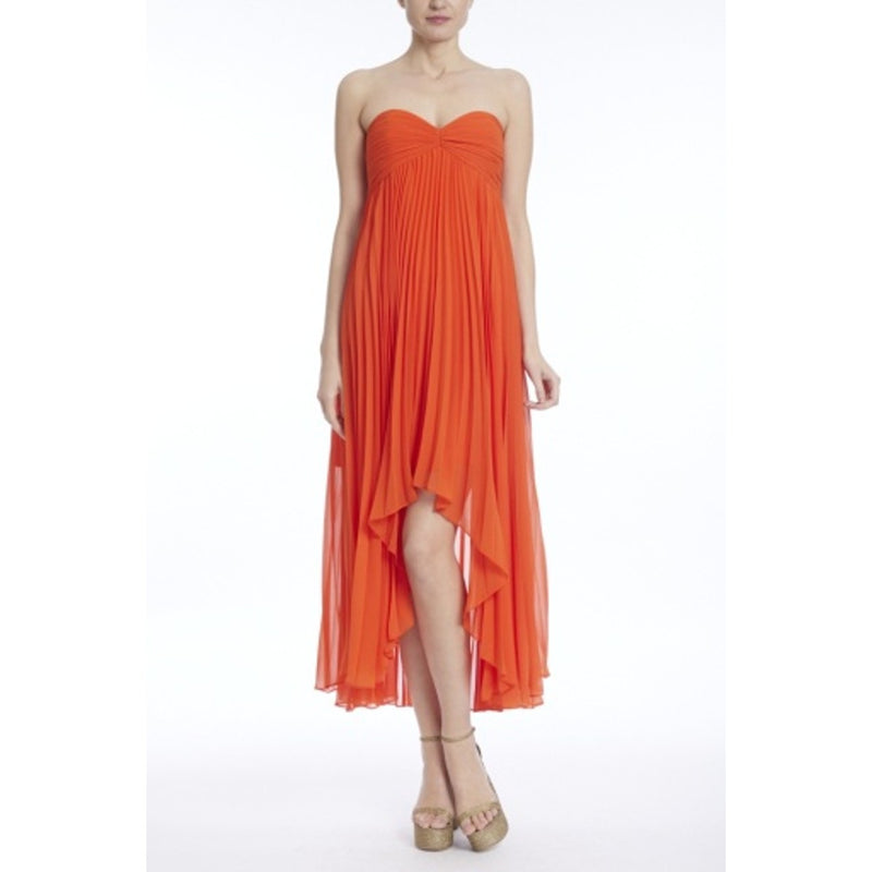 Badgley Mischka - Womens Hilo Pleated Dress