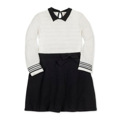 Hope & Henry - Girls Organic Peter Pan Collar Sweater Dress