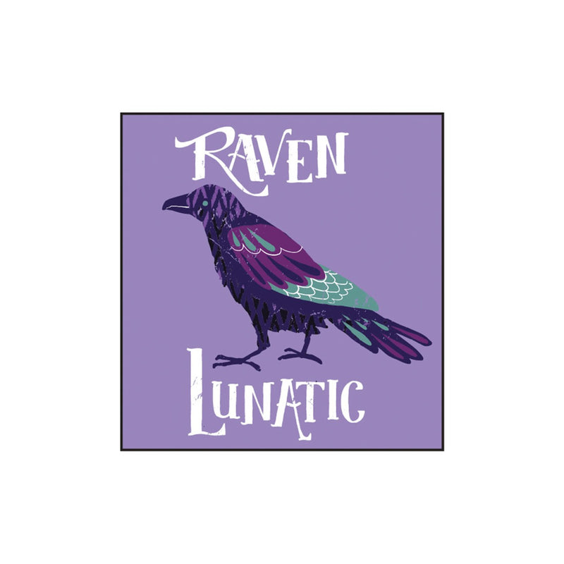 Little Blue House - Unisex Raven Lunatic Eco Dishcloth
