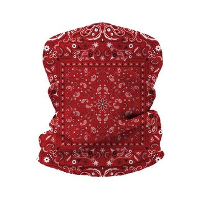 Oooh Yeah - Unisex Bandanas-Red Sea Paisley