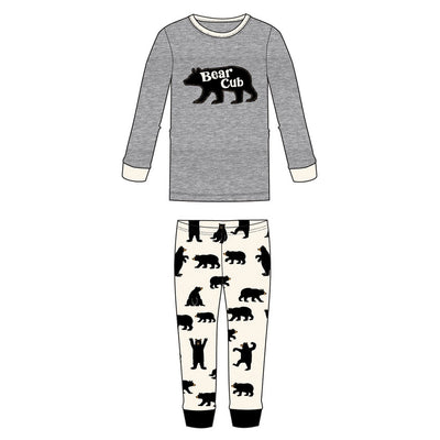 Little Blue House - Bear Cub Kids Pajama Set