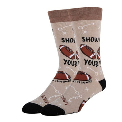 Oooh Yeah - Mens Td's-Mens Crew Socks
