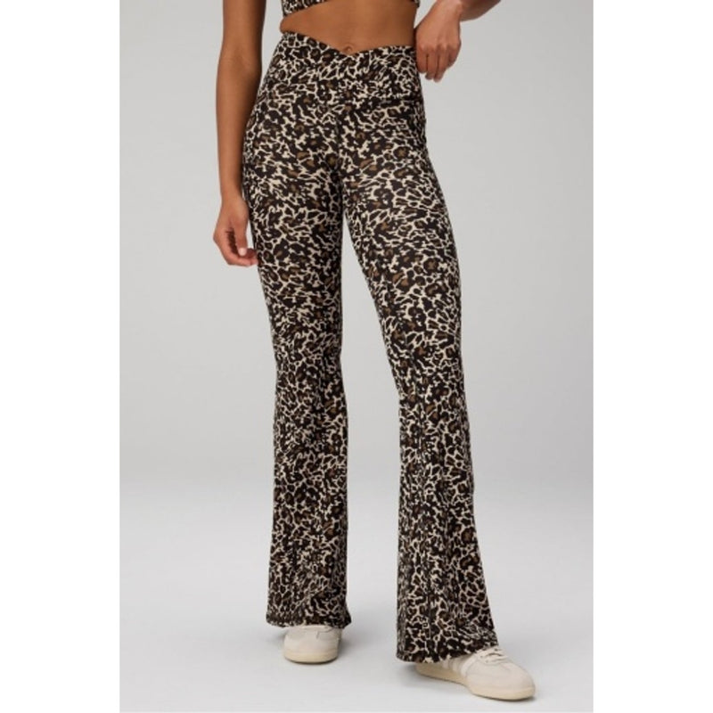 Fabletics - Womens Oasis High-Waisted Crossover Flare