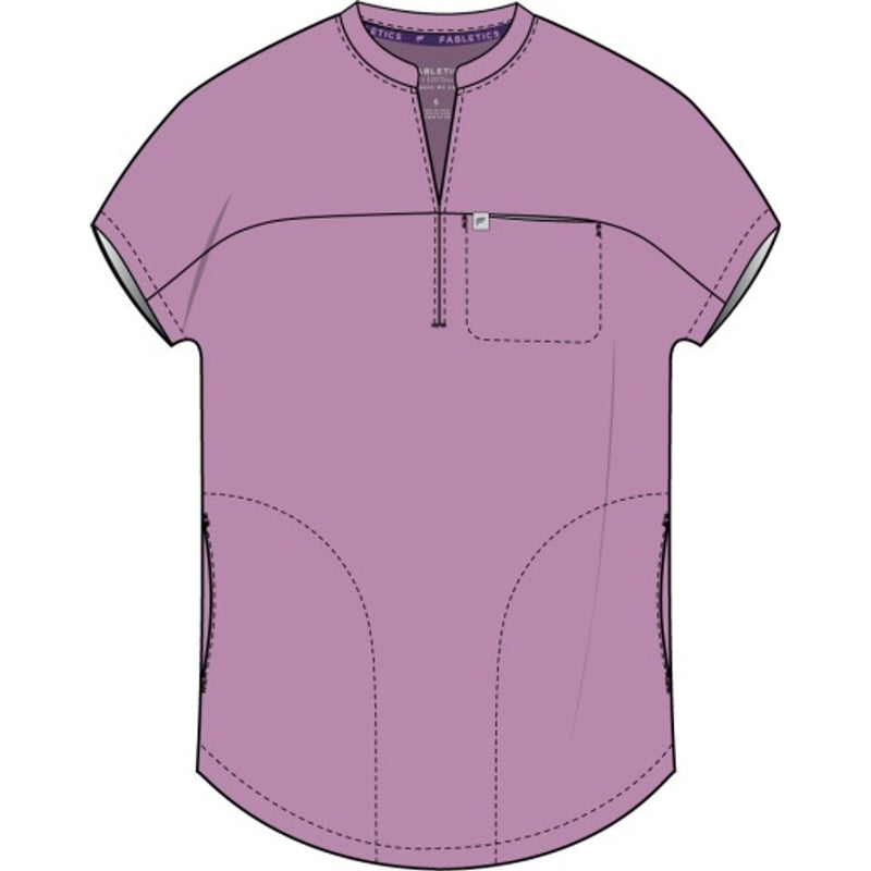 Fabletics - Womens Evolve 3-Pocket Scrub Top