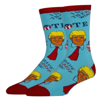 Oooh Yeah - Mens Unisex Crew Socks-Trump 20