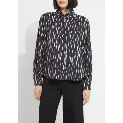 Lysse - Womens Elizabeth Pleated Balloon Slv Shirt