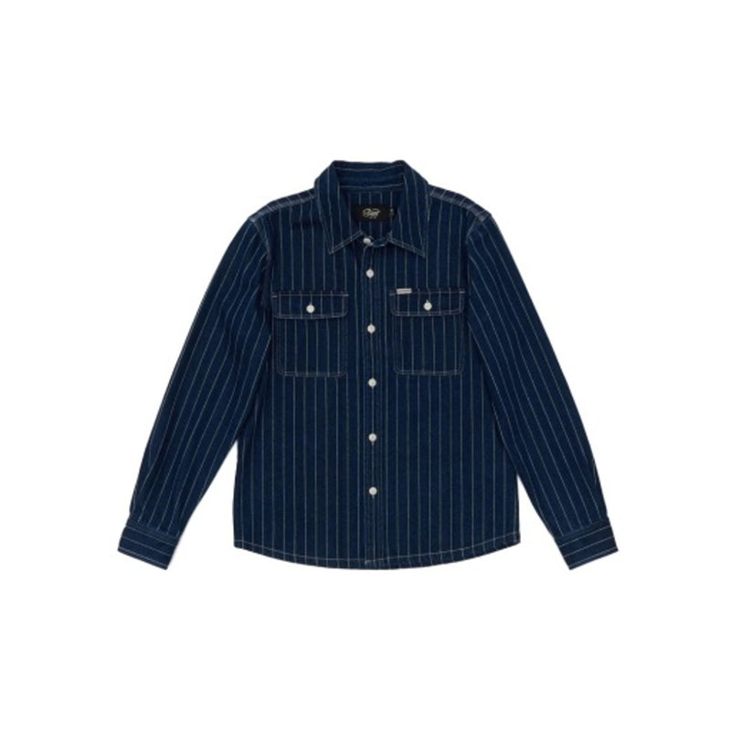 Deus Ex Machina - Mens Vacay Stripe Denim Shirt