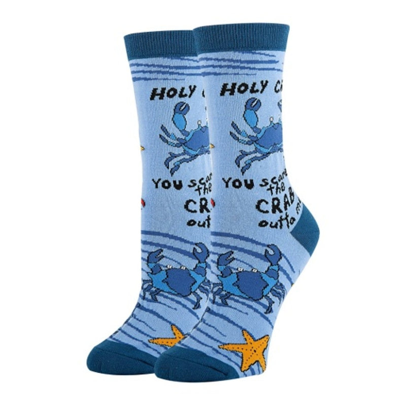 Oooh Yeah - Womens Crew Socks Holy Crab