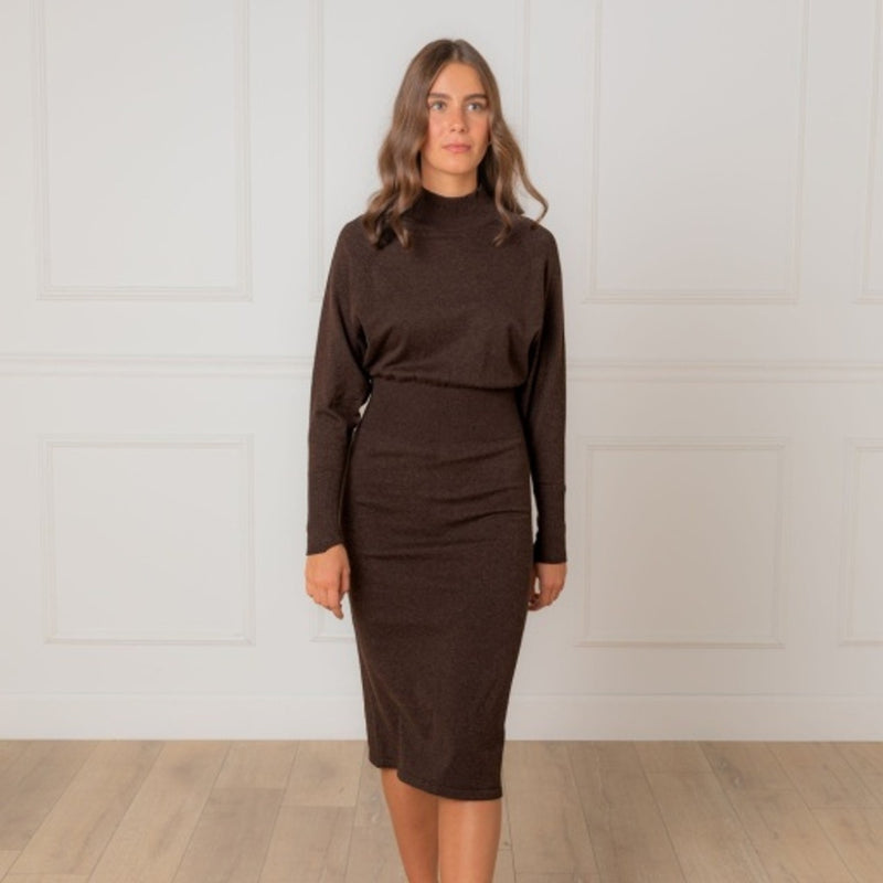 Hope & Henry - Womens Dolman Sleeve Sweater Dress