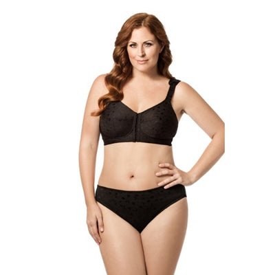 Elila - Womens Front Hook Jacquard Softcup