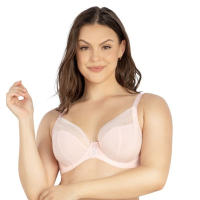 Parfait - Womens Shea Plunge Unlined Bra - Petal Pink