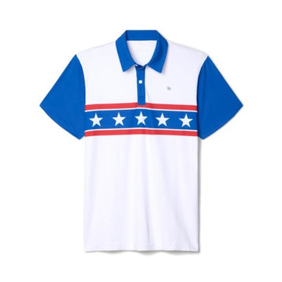 Tipsy Elves - Mens American Daredevil Golf Polo