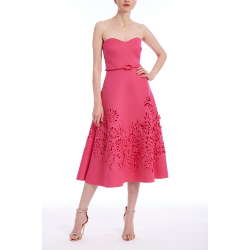 Badgley Mischka - Womens Strapless Laser