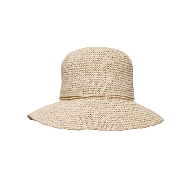 Snapper Rock - Girls Packable Sunhat / Wide Brim Hat