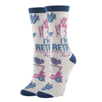 Oooh Yeah - Womens Crew Socks Retired