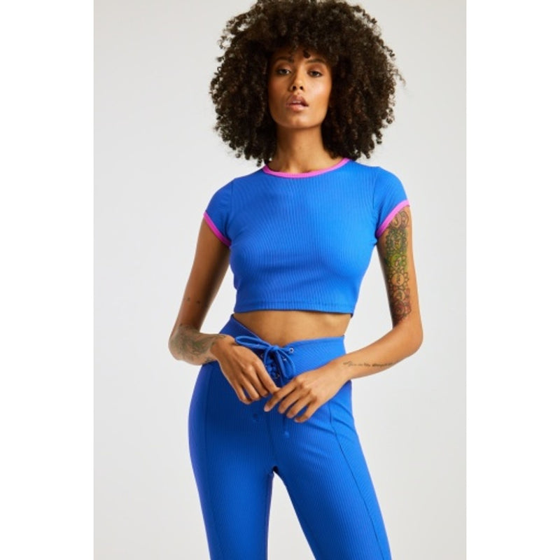 Year of Ours - Womens Ribbed Ringer Tee