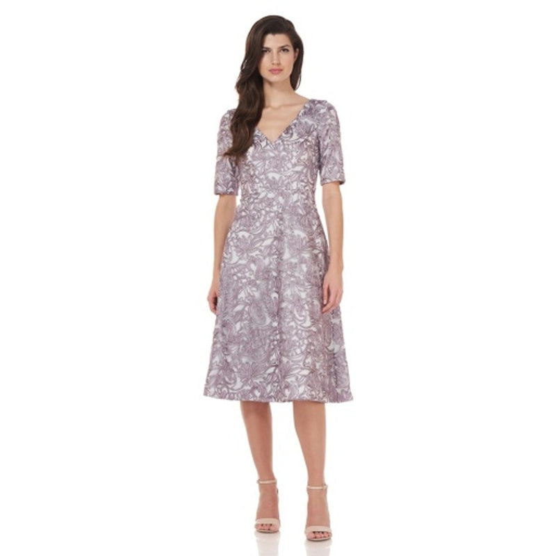 JS Collections - Womens Hazel Midi Dress