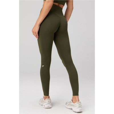 Fabletics - Womens the No-Seam Pureluxe Tlc Legging - Dark Olive