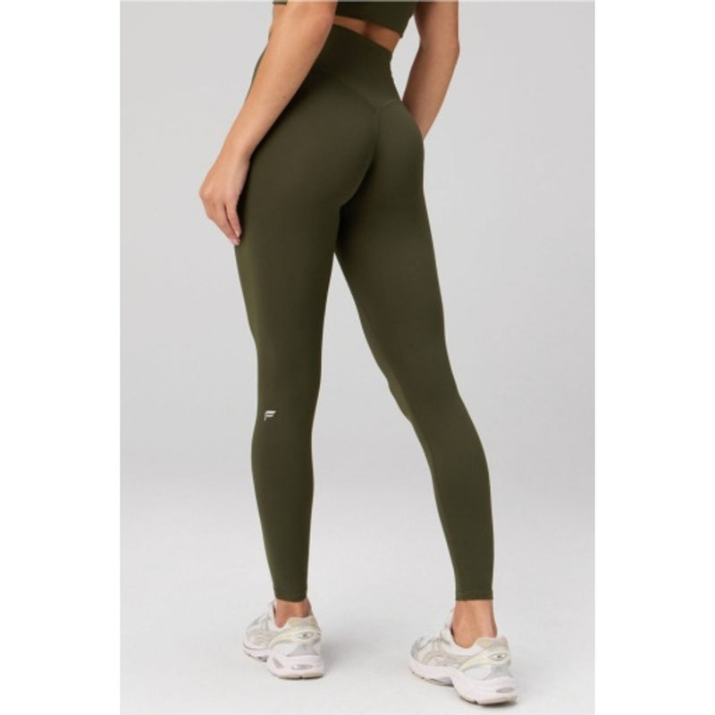 Fabletics - Womens the No-Seam Pureluxe Tlc Legging - Dark Olive