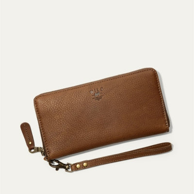 WILL Leather Goods - Womens Zip Around Clutch