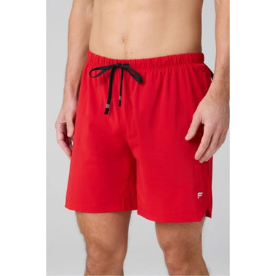 Fabletics - Mens the 7" One Short - Heated Red