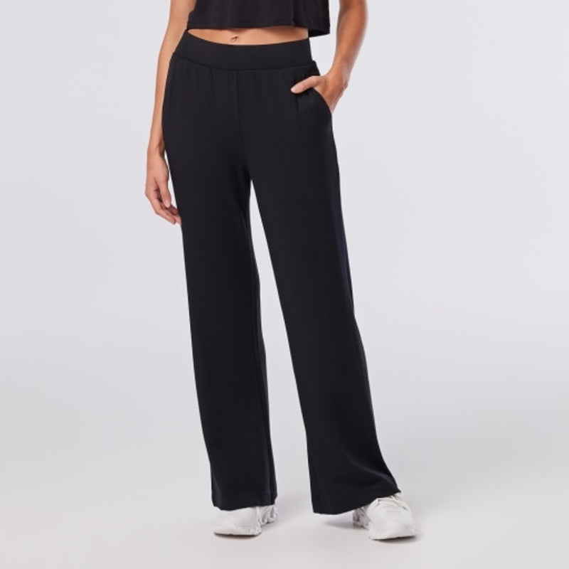 Thirty Three Threads - Unisex Cozy Wide Leg Trouser Ebony