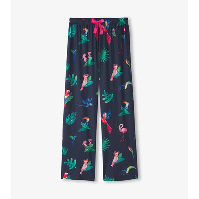Little Blue House - Unisex Tropical Birds Pj Pants in a Bag