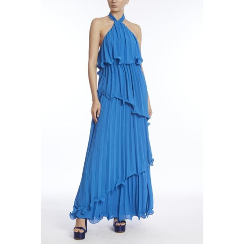 Badgley Mischka - Womens Hltr Trd Oct Gown