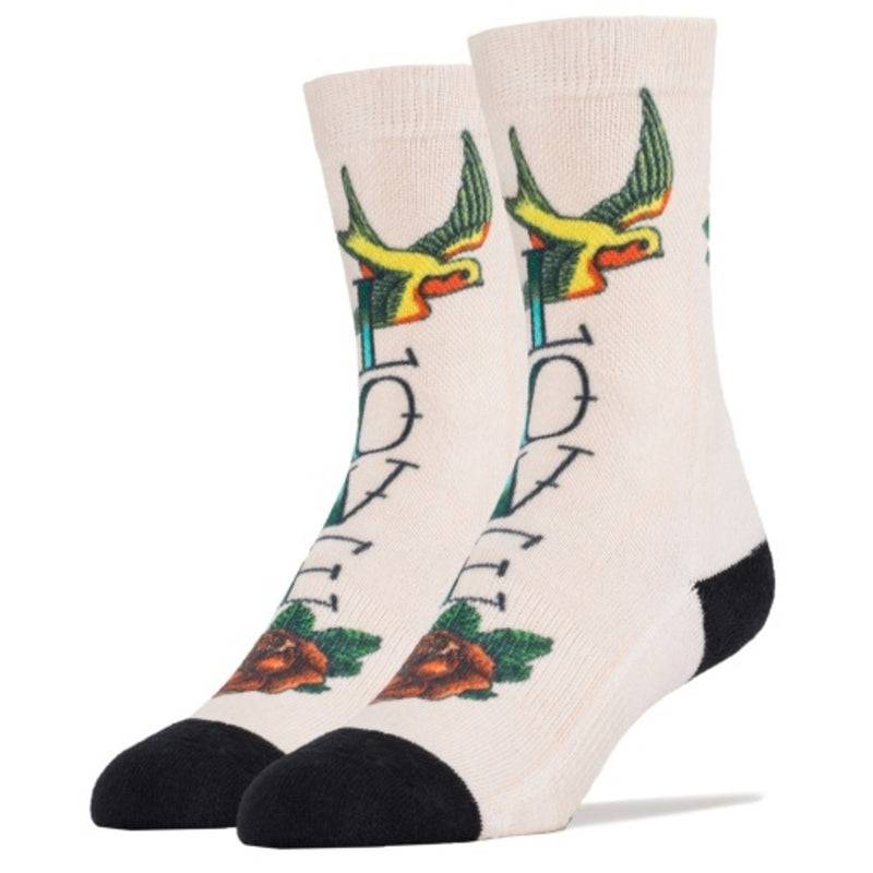 Oooh Yeah - Mens 360 Printed Crew a Thin Line